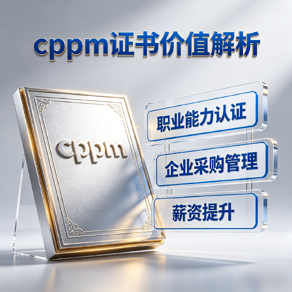 2026北京CPPM报考新规｜CPPM证书用途、报考条件及中供国培开班详情