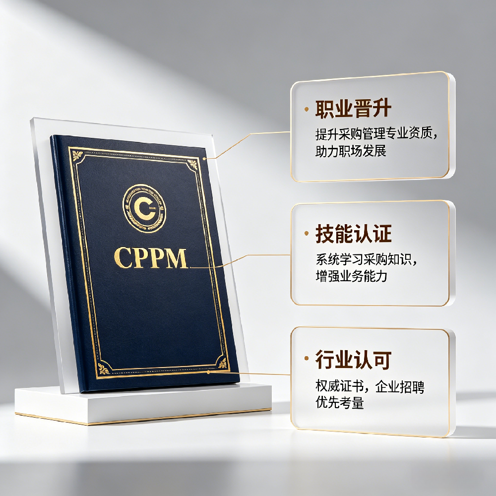 碎片化高效备考｜中供国培北京CPPM线上网课+面授集训双模式，适配在职采购人