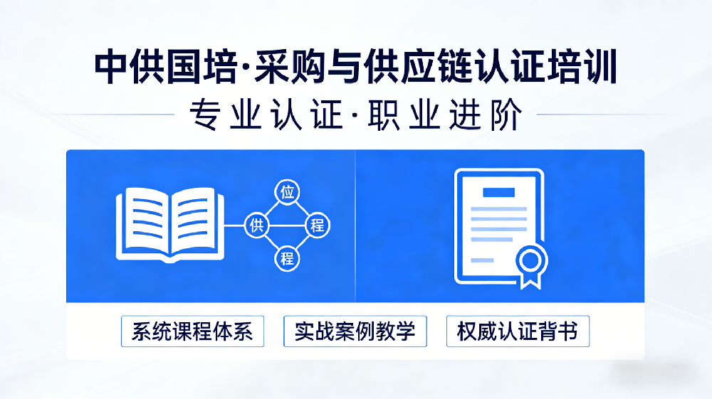 2026企业采购合规新政解读｜CPPM持证上岗成供应链风控与招投标标配