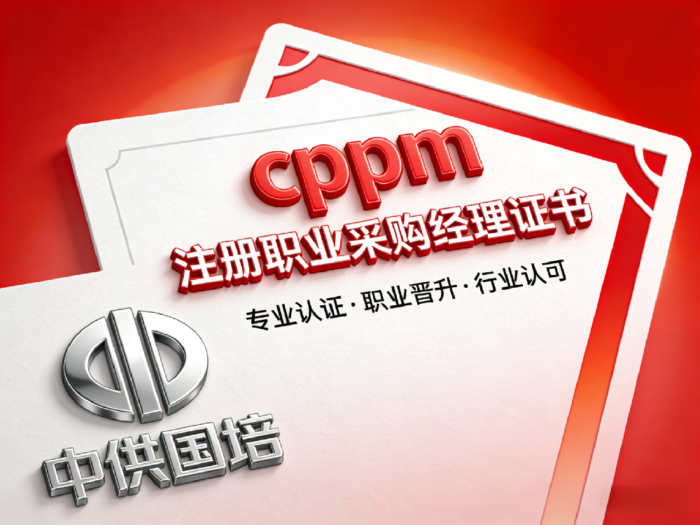 中供国培北京总部｜2026年CPPM注册职业采购经理认证最新资讯