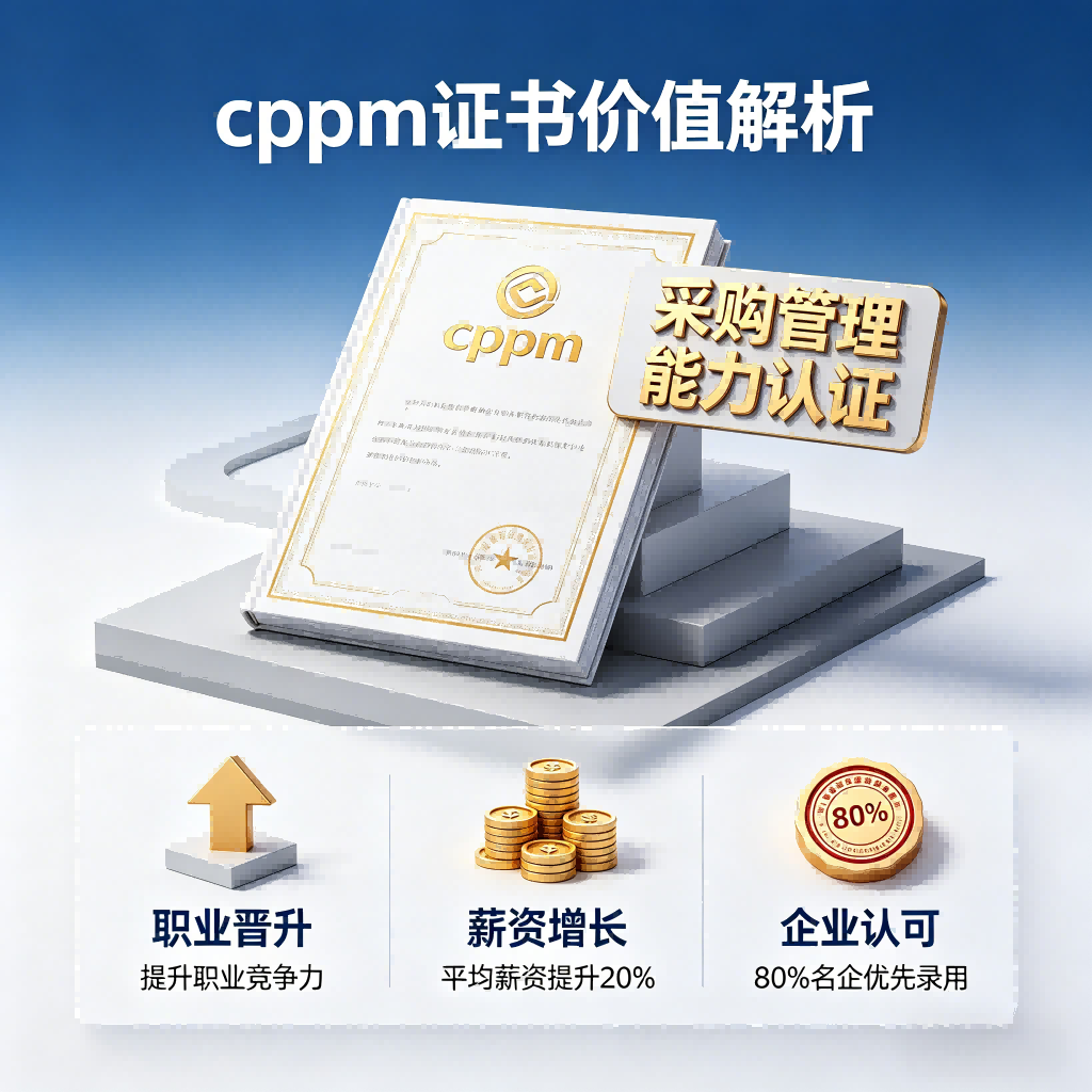 CPPM考试真题及答案解析，中供国培助力高效备考