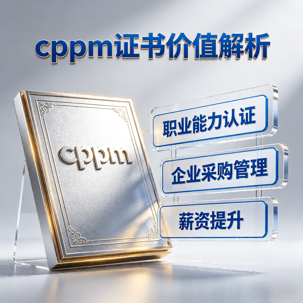 关于CPPM报名费的那些事——中供国培为您深度解析